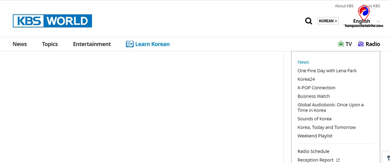 học tiếng Hàn online miễn phí
